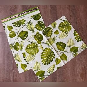 Banana Leaves Polymailers - set of 20